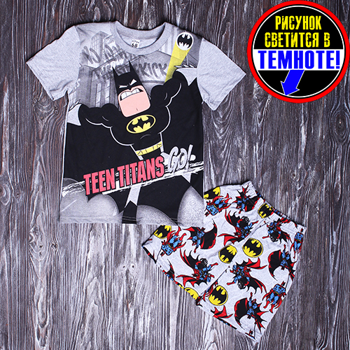 Пижама с шортами " Teen titans "