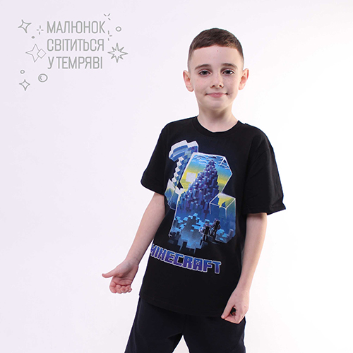 Футболка для мальчика " Майнкрафт " кирка