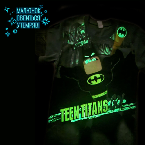 Пижама с шортами " Teen titans " серая