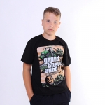Футболка для мальчика "GTA " чёрная