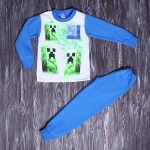 Пижама подростковая начёс "Майнкрафт 2"