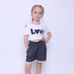 Костюм с удлинёнными шортами "Mini Love"